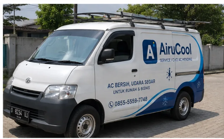 Pekerjaan AiruCool di Resort Area Ciater